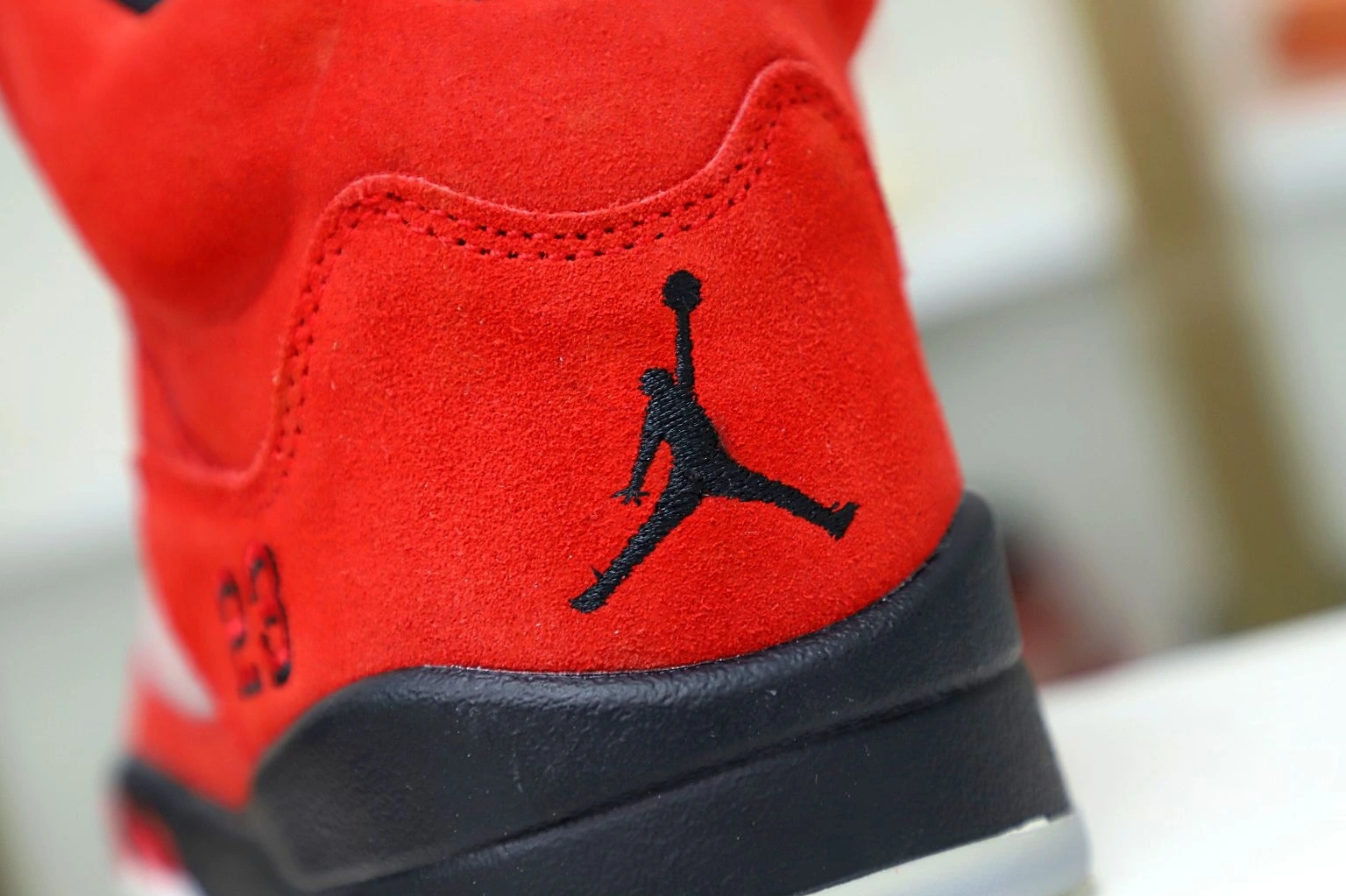 RAGING Kimikick 5 RED 1955 BULL BestValue RETRO JORDAN SUEDE AIR 1230